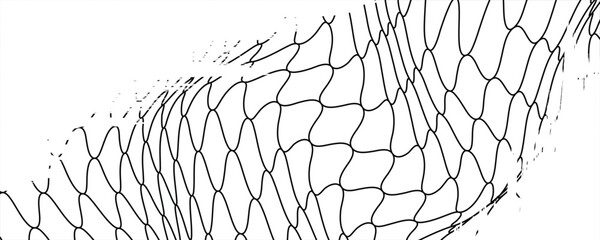 Mesh texture for fishing nets black. Grunge white abstract. illustration eps 10. © SYAIFUL ANWAR