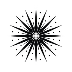 Abstract New Year Sparkle Background