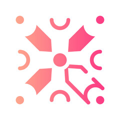 pattern gradient icon