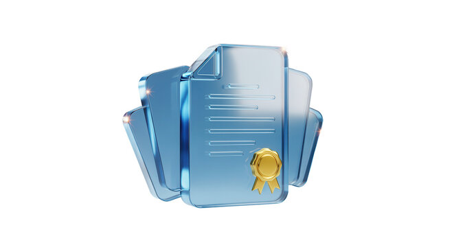 3D Glass Style Patents Icon for Intellectual Property.png