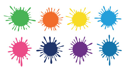 A vibrant vector set of diverse cartoon germs, bacteria, and virus microorganisms, featuring fun shapes perfect for medical presentations, hygiene, and children's education materials
