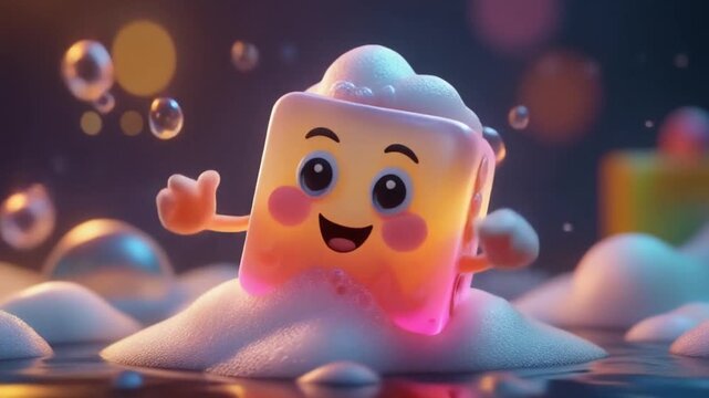 Rainbow Soap Mascots