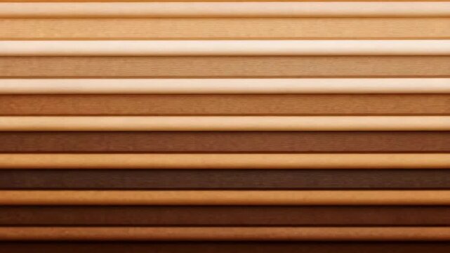 Horizontal Stripes of Varying Brown Tones beige wood Background