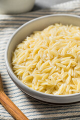 Homemade Healthy Cooked Orzo Pasta