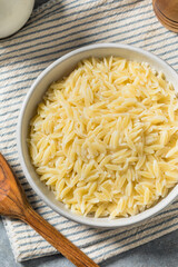 Homemade Healthy Cooked Orzo Pasta