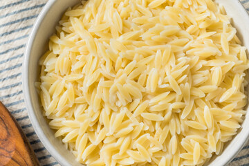 Homemade Healthy Cooked Orzo Pasta