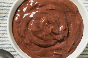 Sweet Homemade Chocolate Pudding Mousse