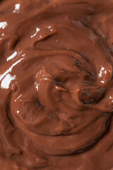 Sweet Homemade Chocolate Pudding Mousse