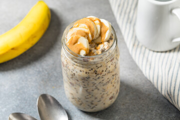 Healthy Breakfast Overnight Oats Oatmeal