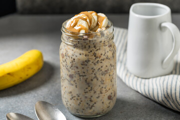 Healthy Breakfast Overnight Oats Oatmeal