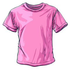 pink t shirt