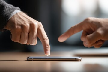 Fototapeta premium Online debate ignites strong reactions as users engage in heated discussions over recent controversies