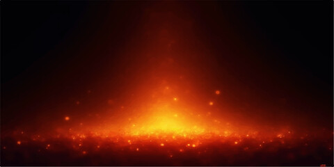 Abstract fiery vector background with glowing flames and bright colors