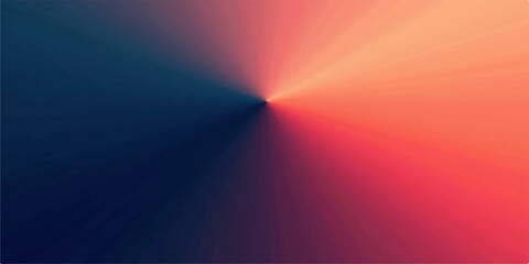 Sun rays shining over sky and ocean background