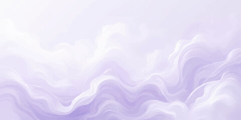 Abstract blue and purple background with soft smoky clouds and bright airy texture