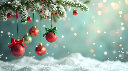 Winter Wonderland Holiday Scene