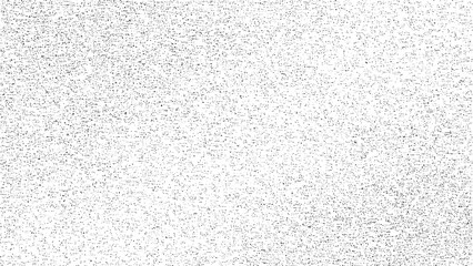 Vector grunge noise texture with random ink dots and grain effect on transparent background for abstract retro design use