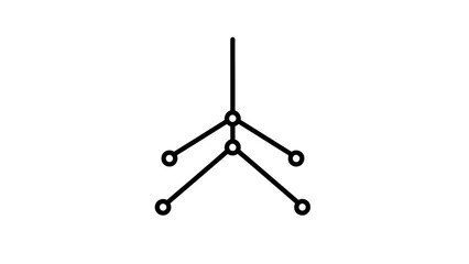 set of black silhouettes of screwdrivers isolated on white