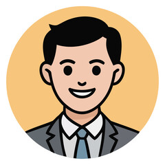 funny cartoon businessman