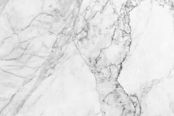 Fototapeta premium White marble texture background pattern with high resolution.
