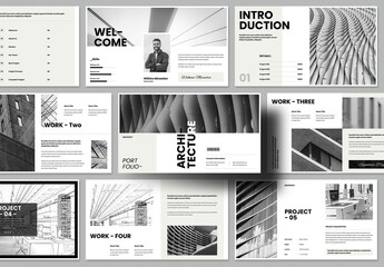 Architecture Portfolio Presentation Template
