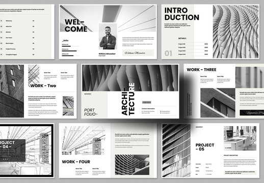 Architecture Portfolio Presentation Template
