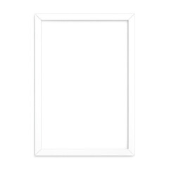 white photo frame PNG 
