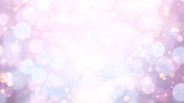 シルバー　キラキラ　枠　ループ動画　豪華　光る　高級感　玉ボケ　パーティクル　おしゃれ　抽象的　Festive silver and gold light.Sparkling frame.Abstract glitter bokeh lights.Christmas,New Year.Loop video.