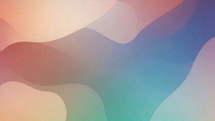 Abstract background with soft flowing shapes and modern gradient colors