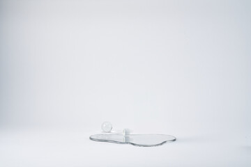 objects placed in a space of natural light