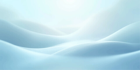 Abstract blue silk background with soft flowing wave texture design pattern