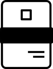 vector style Leather wallet in brown black and old red colour men hand wallet, card holder cover, smart safe