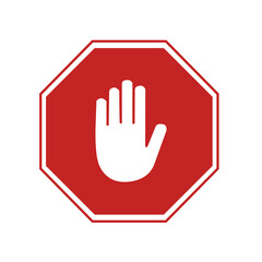 Obraz premium stop work authority sign