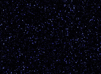 starry night sky with stars