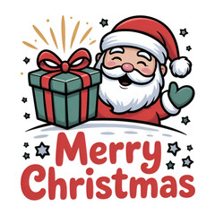 santa claus with gifts