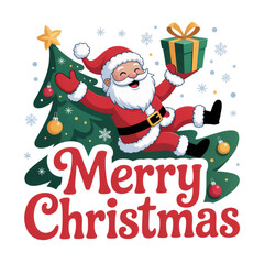 santa claus with gifts