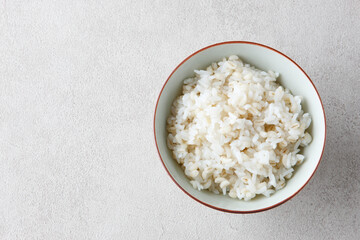 もち麦を配合して炊いたご飯