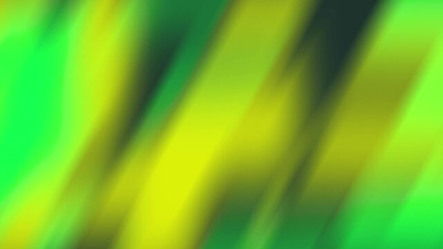 Abstract Green and Yellow Streaks Motion Background.