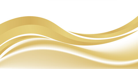 gold wave curve, golden wave corner shape for element, stripes ribbon golden graphic, striped gold
