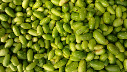 Close up view of Ivy Gourd, 