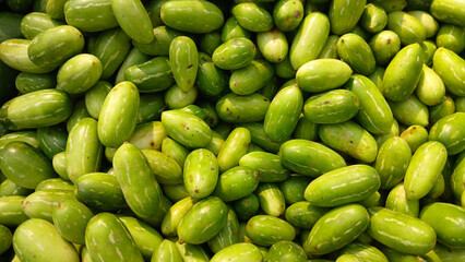 Close up view of Ivy Gourd, 