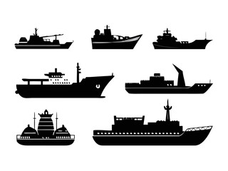 Obraz premium Abstract white lines and shapes on black background