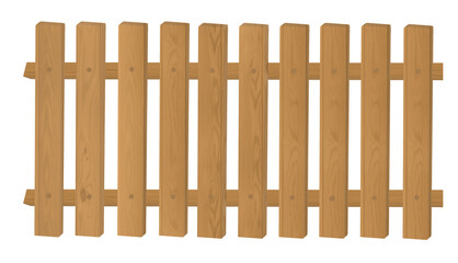 Wooden fence 2