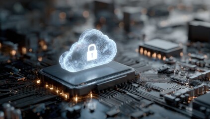 Secure cloud data on circuit board (1)