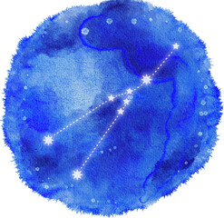 별자리 일러스트