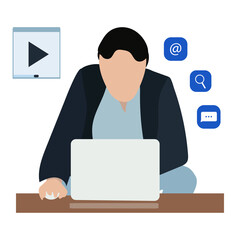 Digital Marketing Illustration