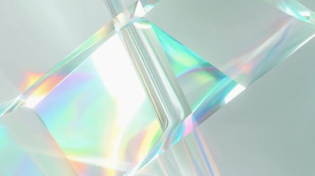 緑色の抽象的で光沢のある綺麗な背景動画