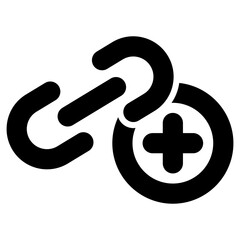 create new url icon vector