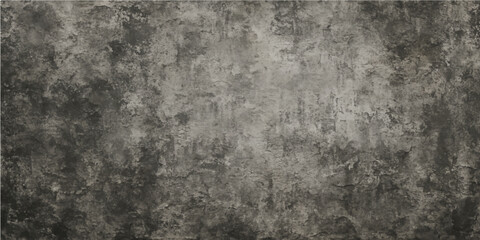 Obraz premium Old gray textured grunge concrete wall and dark metal surface pattern backdrop