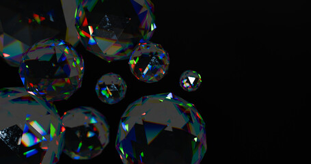 bubbles in the glass